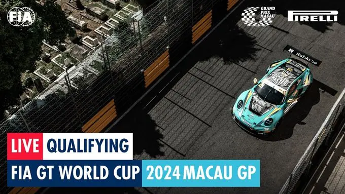 live qualifying fia gt world cup macau gp 2024 15 11 2024 0705