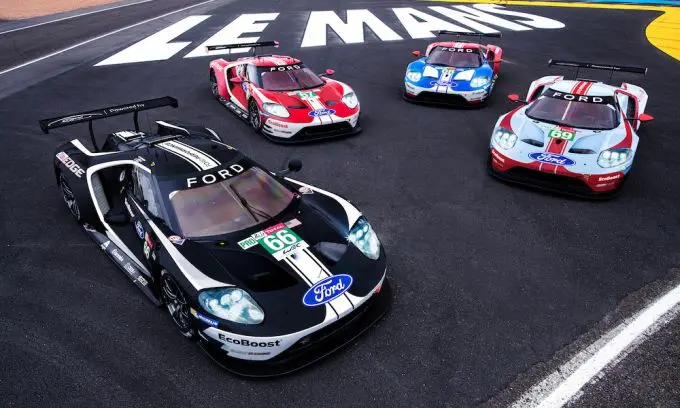 liveries ford gt voor de 24 uur van le mans