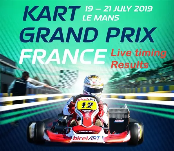 livetiming fia karting le mans