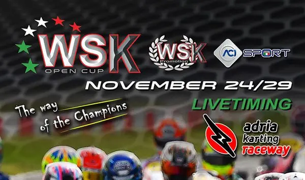 livetiming wsk open cup 2020 adria
