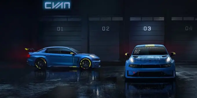 lynkco 03 concept tcr hero cyan s 680