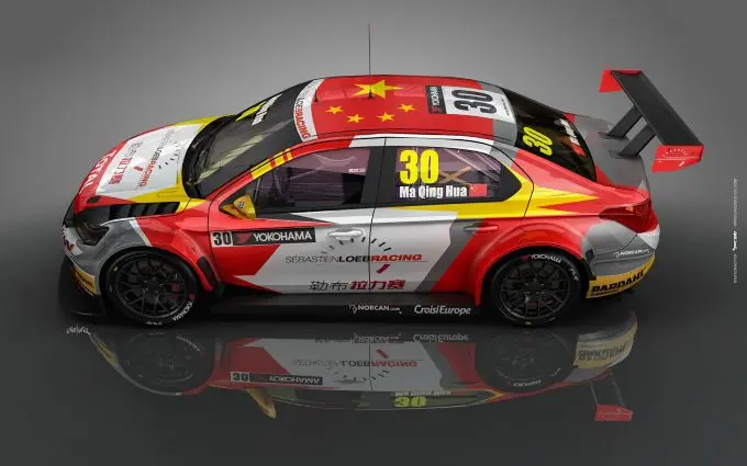 ma qing hua wtcc car livery 01 jpg