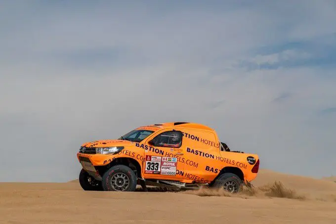 maik willems dakar 2018 toyota rx 680