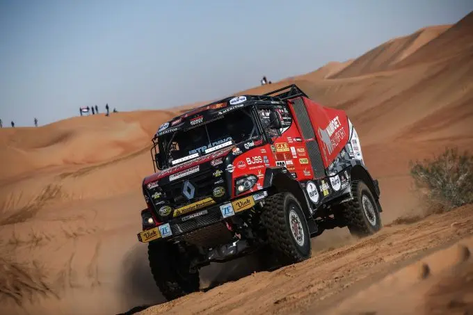 mammoet rallysport bijt van zich af in slotetappe van dakar rally