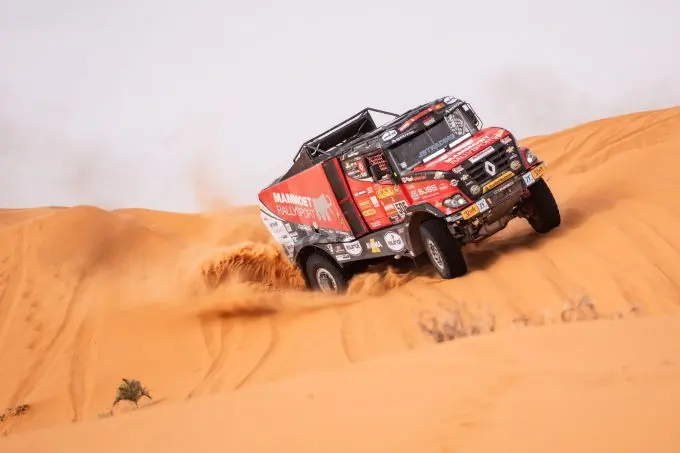 mammoet rallysport komt met de schrik vrij en geniet volop richting de top tien