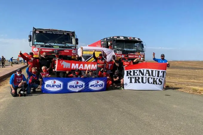 mammoet rallysport missie in midden oosten volbracht