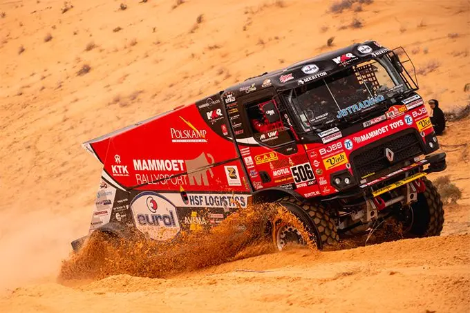 mammoet rallysport toont yzwitserse regelmaat