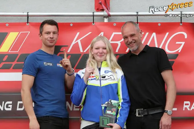 marith schuurman en team blij met podium