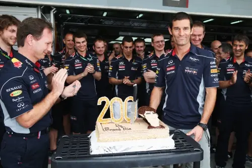 mark webber 200th grand prix