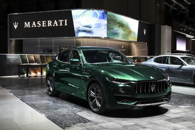 maserati levante one of one allegra antinori at geneva motor show 2019