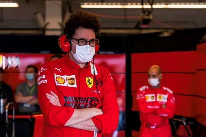 mattia binotto 210065 scuderia ferrari usa gp race