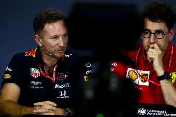 mattia binotto christian horner photo by formula 1 forza ferrari 74602145 10162564884035201 3682099115245699072 n
