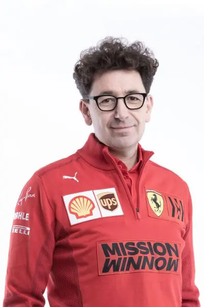 mattia binotto f1 team launch