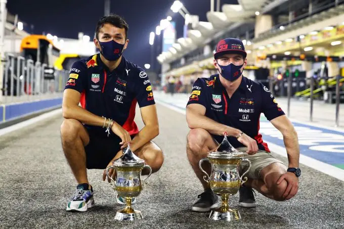 max verstappen alex albon bahrein 2