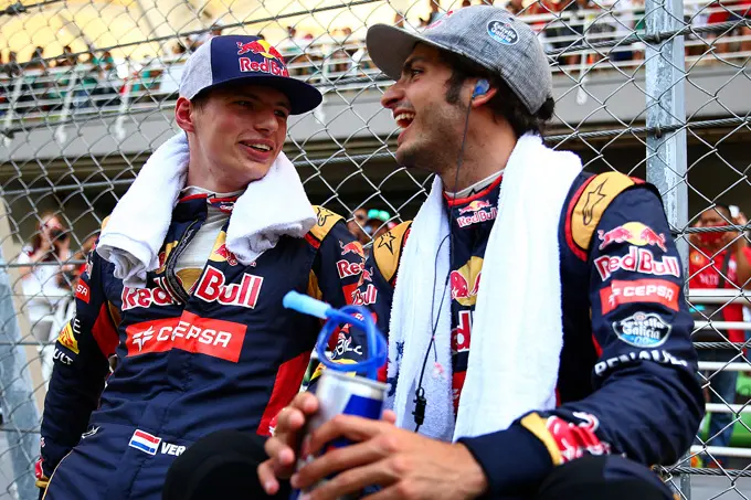 max verstappen carlos sainz rx 680