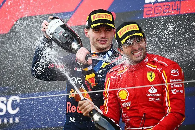 max verstappen champagne 1