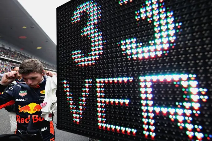 max verstappen china raceday