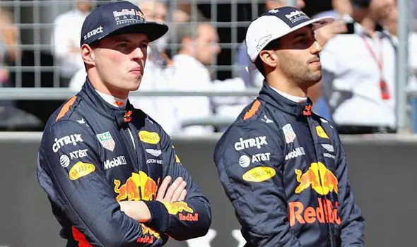 max verstappen daniel ricciardo 887156