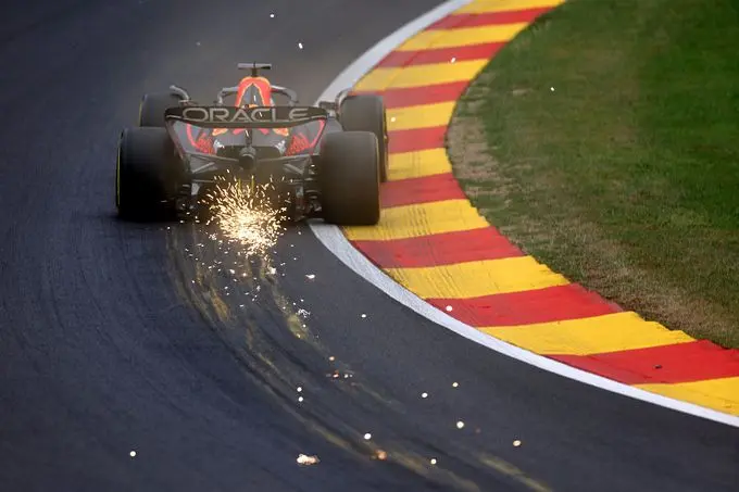 max verstappen eau rouge