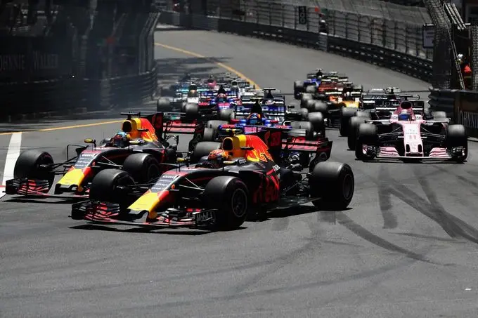 max verstappen en daniel ricciardo rx 1