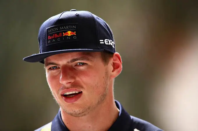 max verstappen f1 close up portret