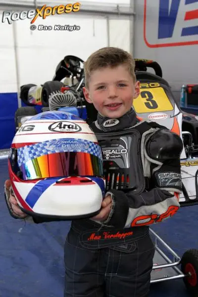 max verstappen first time in the kart copyricght bas kaligis rx 425