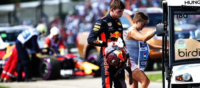 max verstappen hungaroring 2018