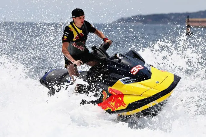 max verstappen jetski