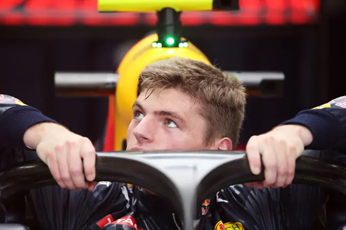 max verstappen met halo rx 1
