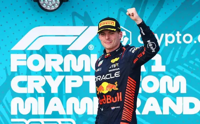 max verstappen podium f1 miami 1