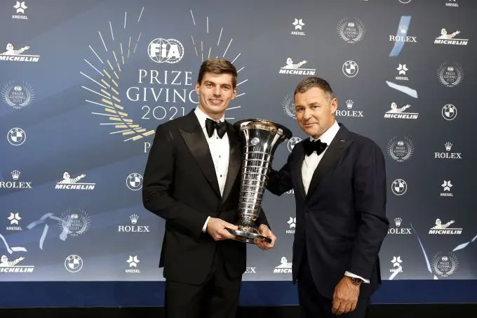 max verstappen price giving fia