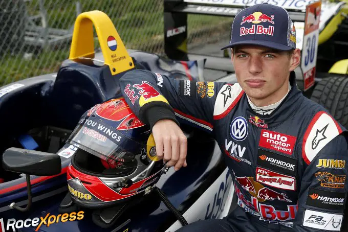 max verstappen redbull junior racexpress