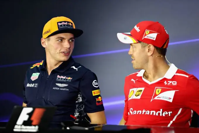 max verstappen sebastian vettel