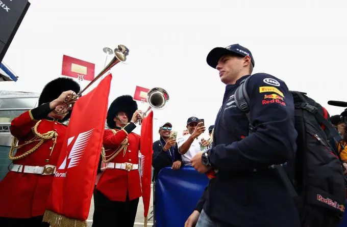 max verstappen silverstone raceday