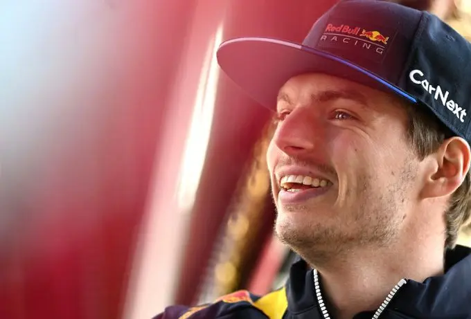 max verstappen smile