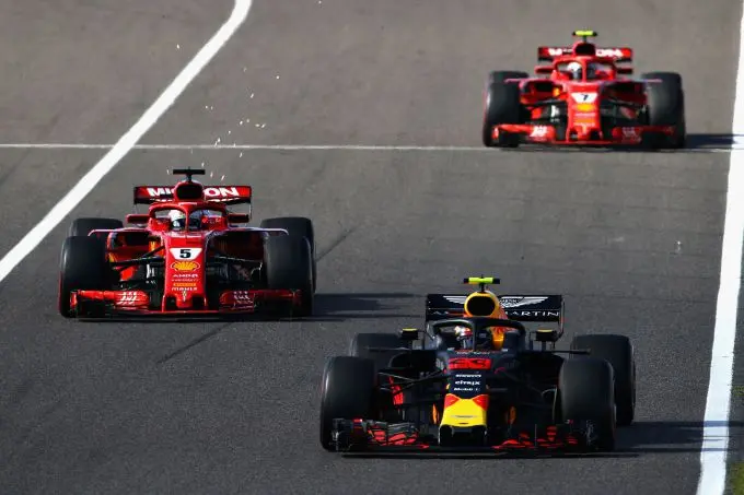 max verstappen versus ferrari