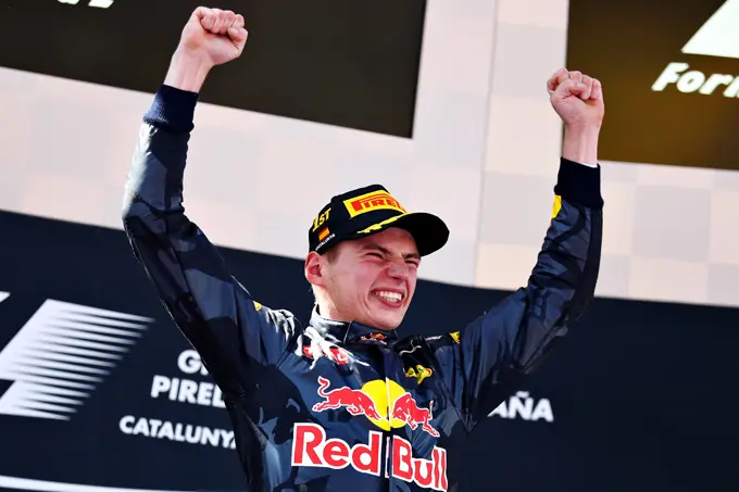 max verstappen wint f1 in spanje