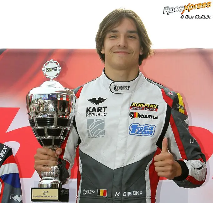 maxim dirickx snelle belg maxim dirickx nummer 1 in het nk karting e90b6831