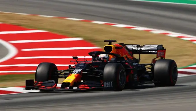 maxverstappen barca race