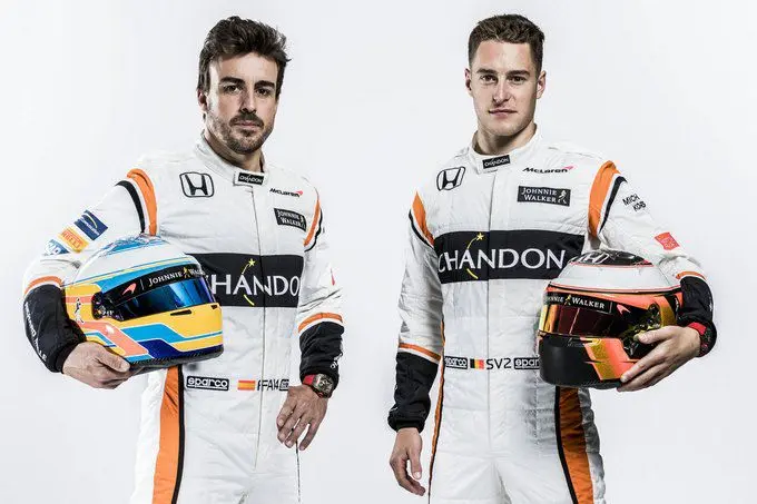 mclaren honda fernando alonso stoffel vandoorne 1