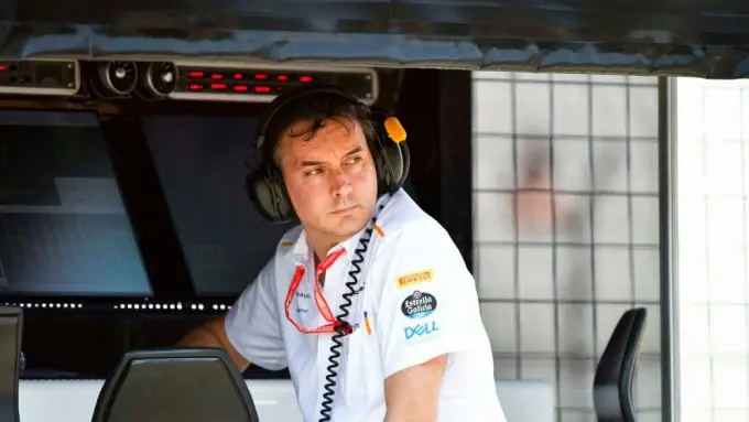 mclaren james key technical director