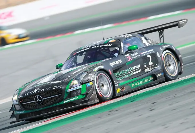 mercedes 24hours of dubai black falcon