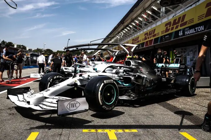 mercedes amg f1 team 125 year hockenheimring 2019 1