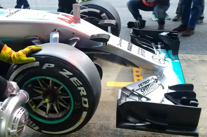 mercedes f1 radicale neus rx
