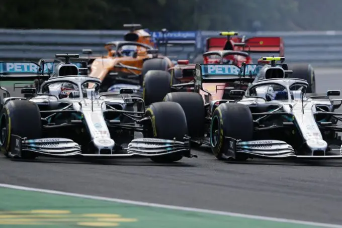 mercedes gp italie bottas vs ham 1