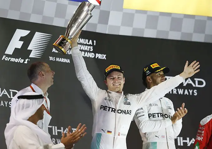 mercedes podium abu dhabi 1