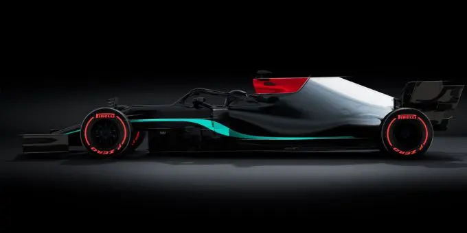 mercedes tease w12