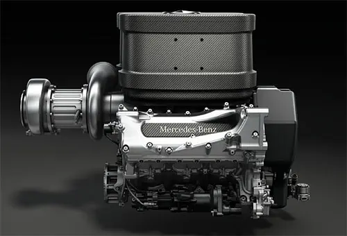 mercedes v6 2014 f1 motor rx 500