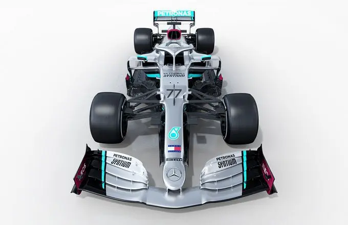 mercedes w11 voorkant