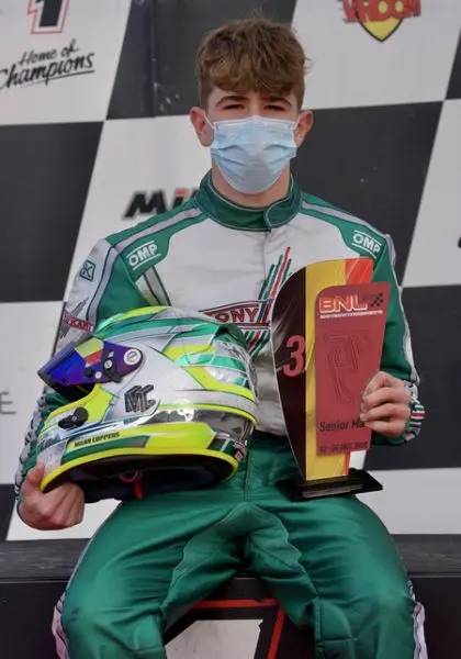 mick coppens podium